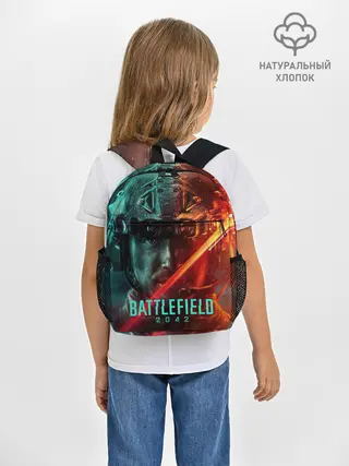 Рюкзак детский / Battlefield 2042 Soldier face