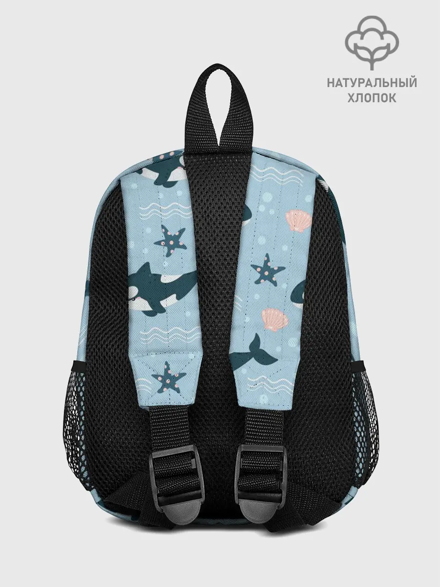 Рюкзак детский / Косатки киты