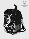 Рюкзак детский / Fly High Haikyu!! черно - белый