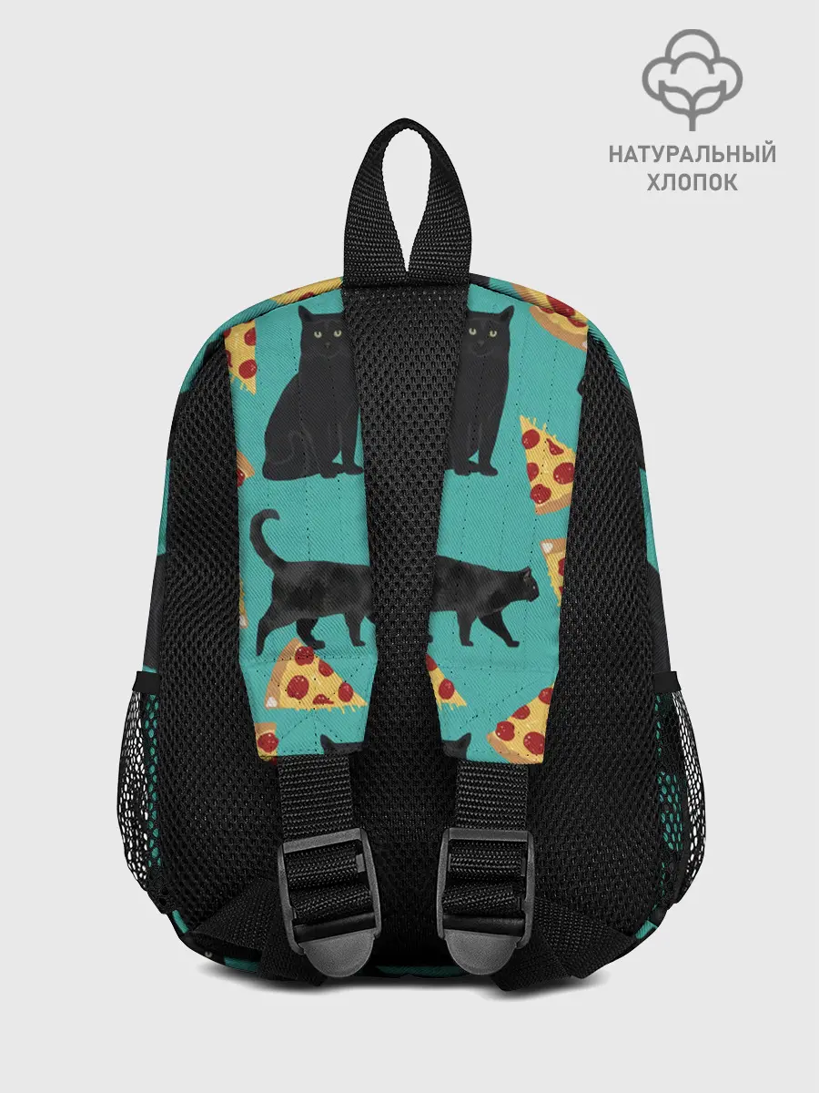 Рюкзак детский / Котики и Пиццы