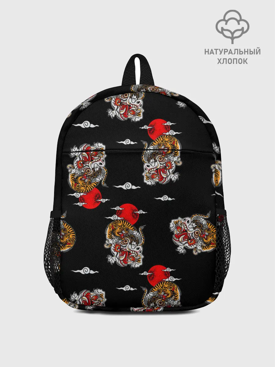 Рюкзак детский / Японский стиль - тигры