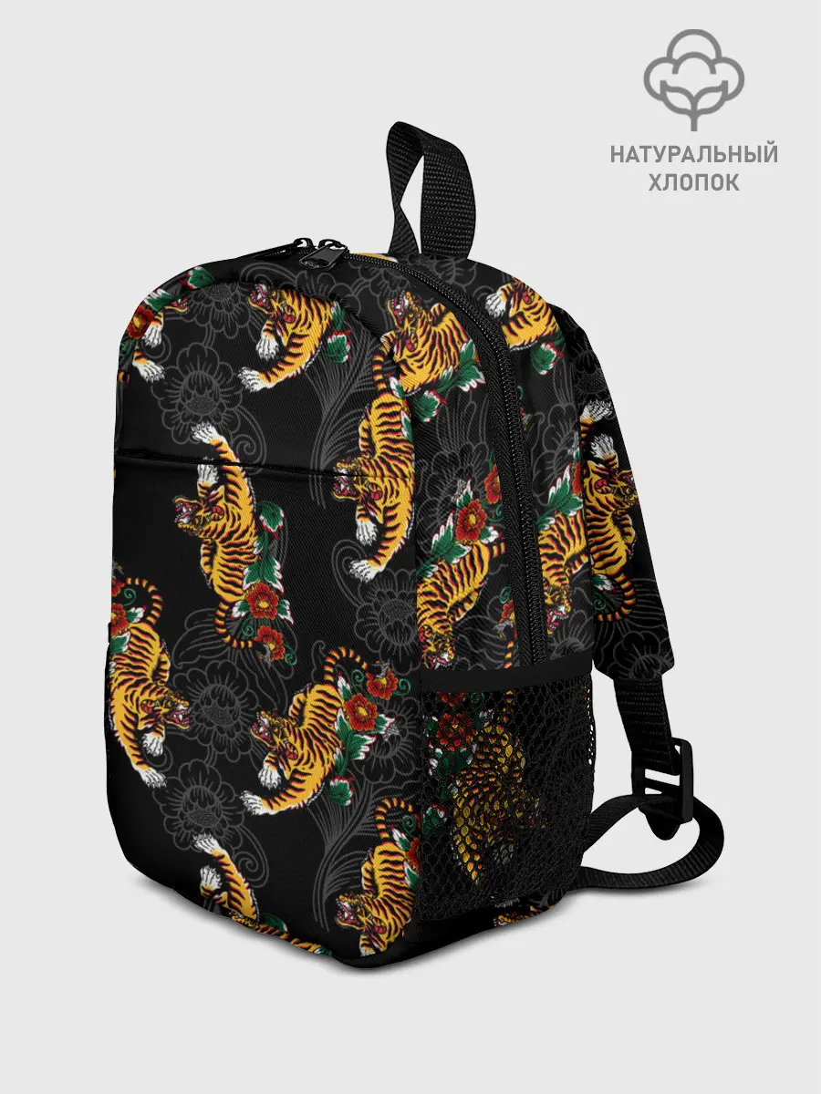Рюкзак детский / Японский стиль - тигры
