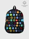 Рюкзак детский / ЛОГОТИПЫ КРИПТОВАЛЮТ | CRYPTOCURRENCIES