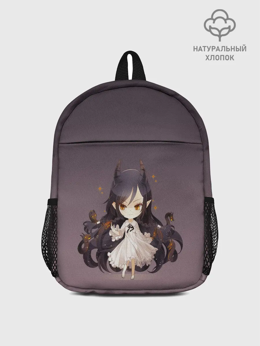 Рюкзак детский / демоница волосы змеи милашка