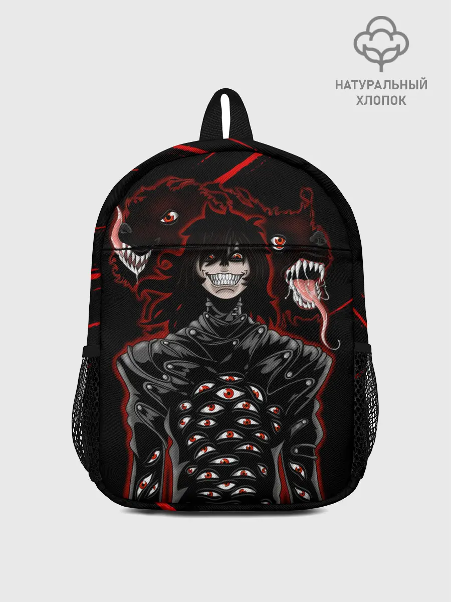 Рюкзак детский / Юмико Такаги в черном Hellsing