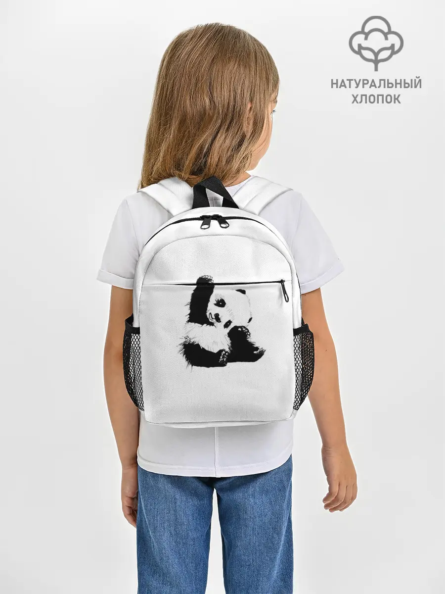 Рюкзак детский / Панда минимализм