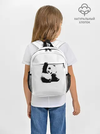 Рюкзак детский / Панда минимализм