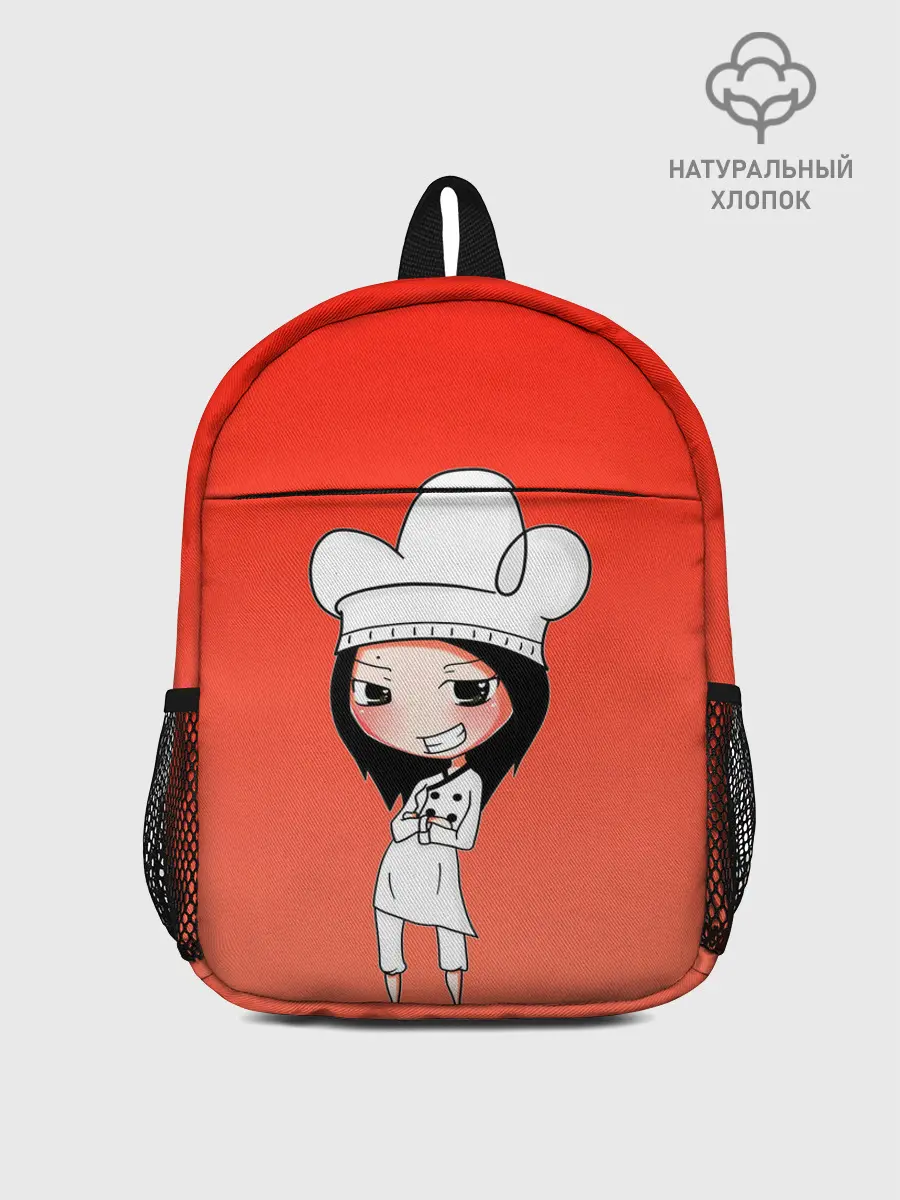 Рюкзак детский / Повар девушка манга