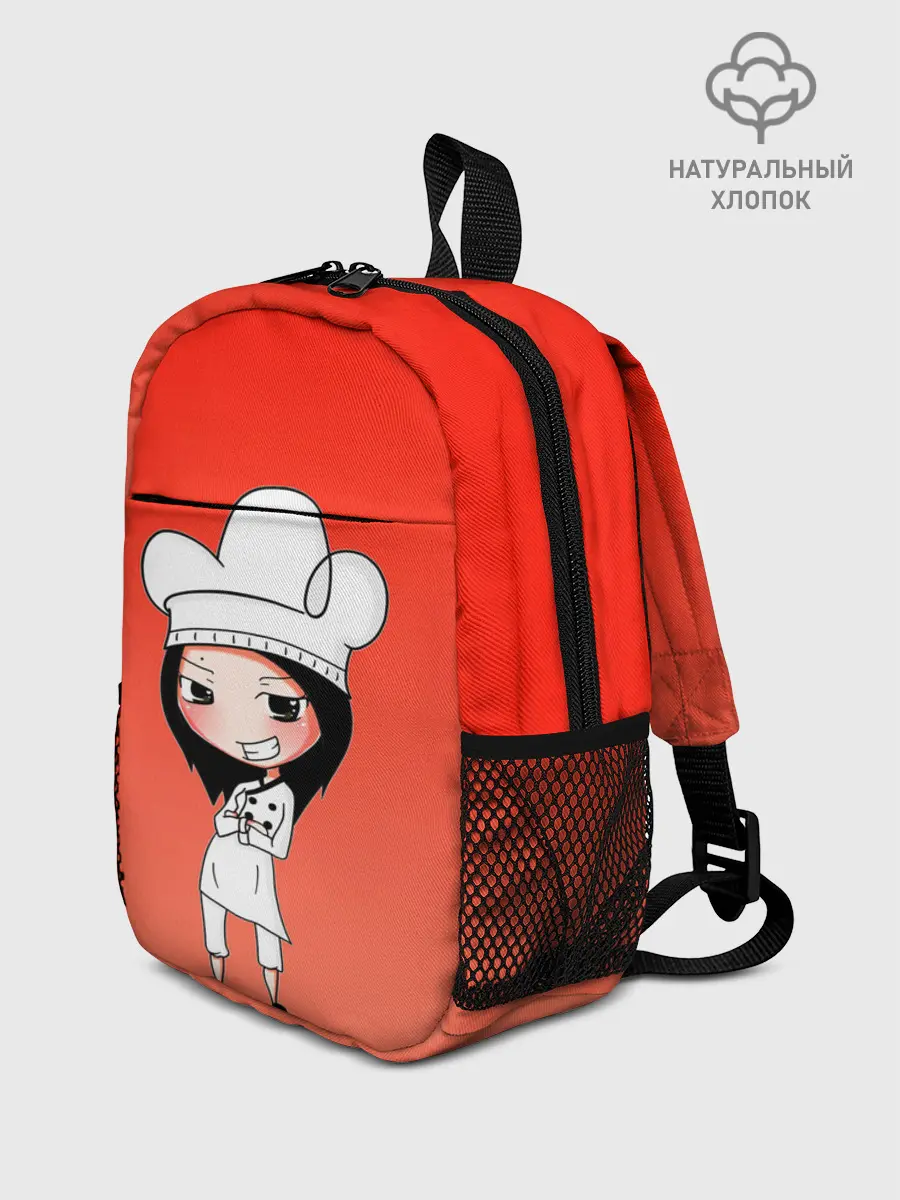 Рюкзак детский / Повар девушка манга