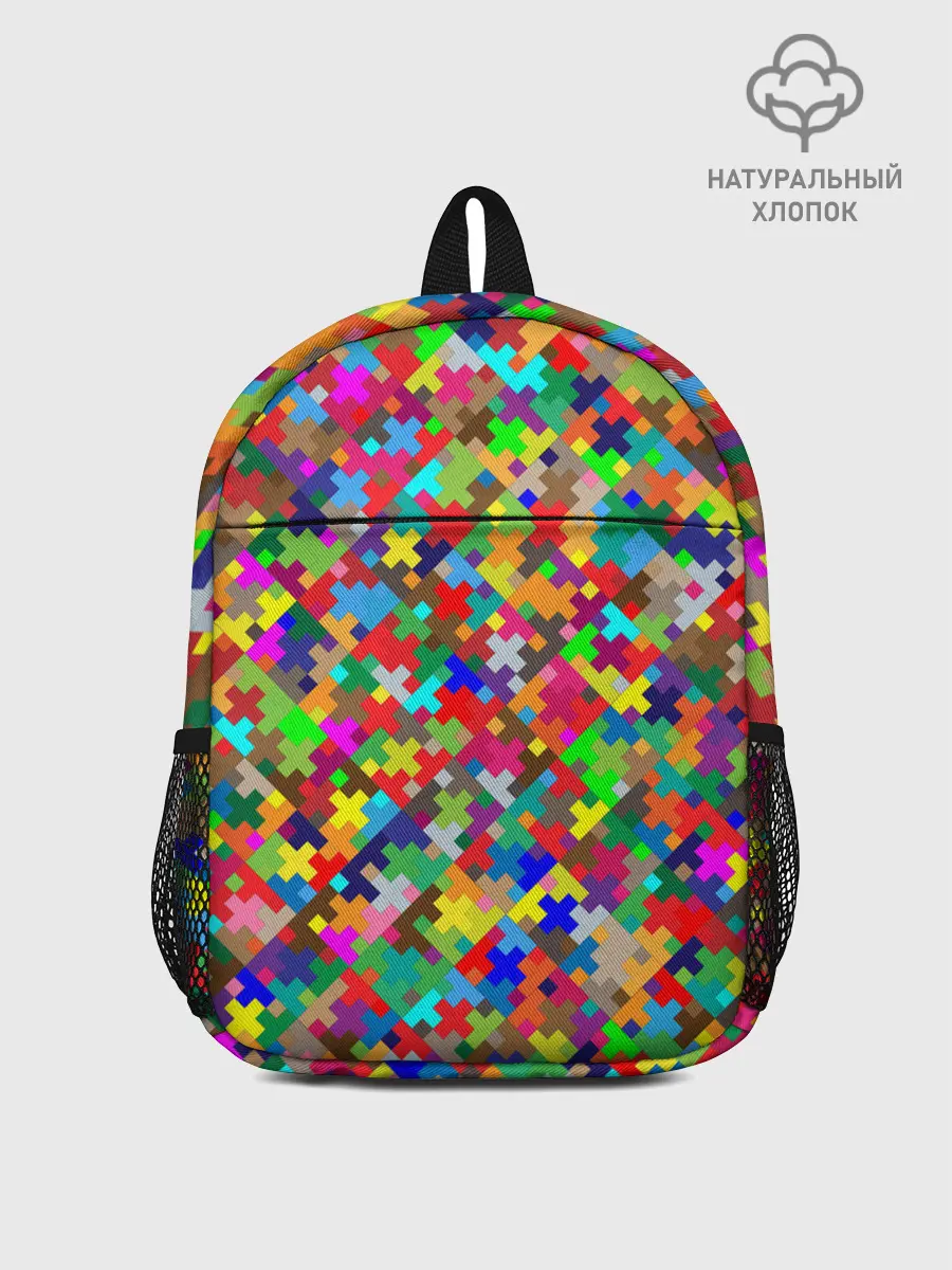 Рюкзак детский / РАЗНОЦВЕТНЫЙ ПАЗЛ