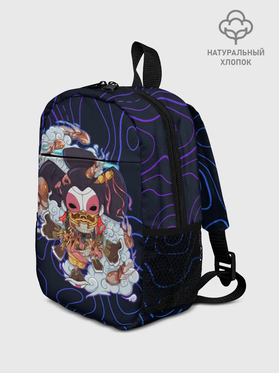 Рюкзак детский / Призрак в доспехах | Cyberpunk