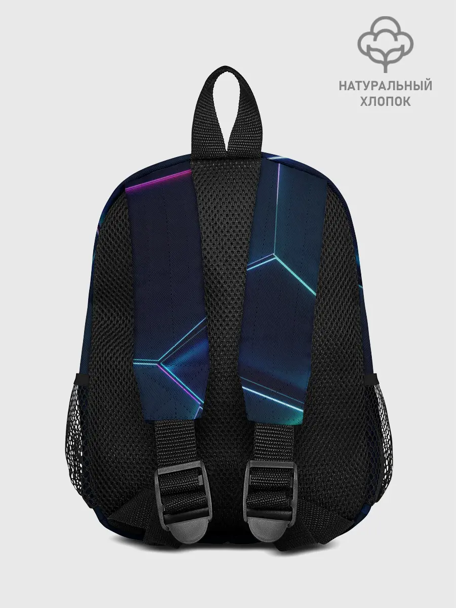 Рюкзак детский / 3D ПЛИТЫ | НЕОНОВЫЕ ПЛИТЫ
