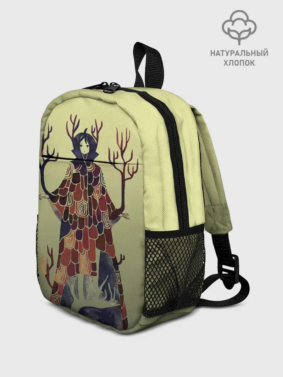 Рюкзак детский / лесной волшебник акварель