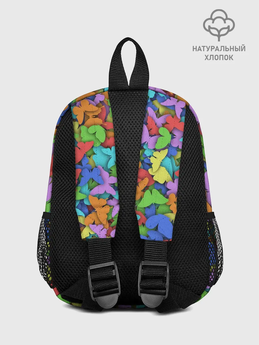Рюкзак детский / Разноцветные бабочки