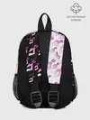 Рюкзак детский / Розовые джоджо на чернобелом