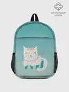 Рюкзак детский / котик на подстилке