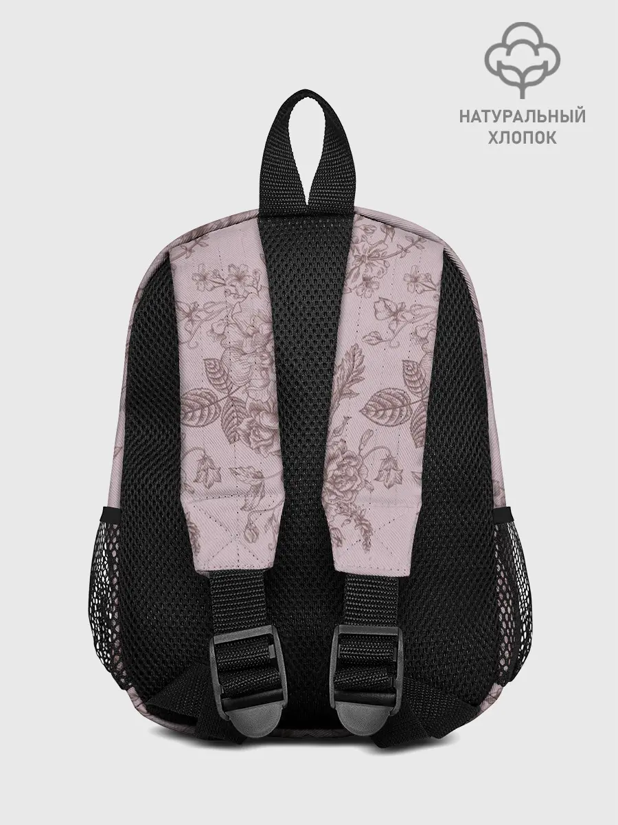 Рюкзак детский / розы с пионами