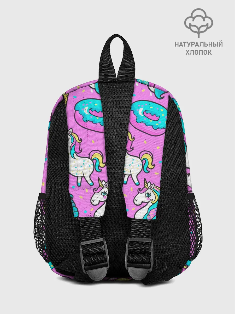 Рюкзак детский / Единороги с пончиками