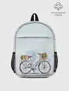 Рюкзак детский / акварельный велосипед