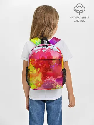 Рюкзак детский / брызги краски