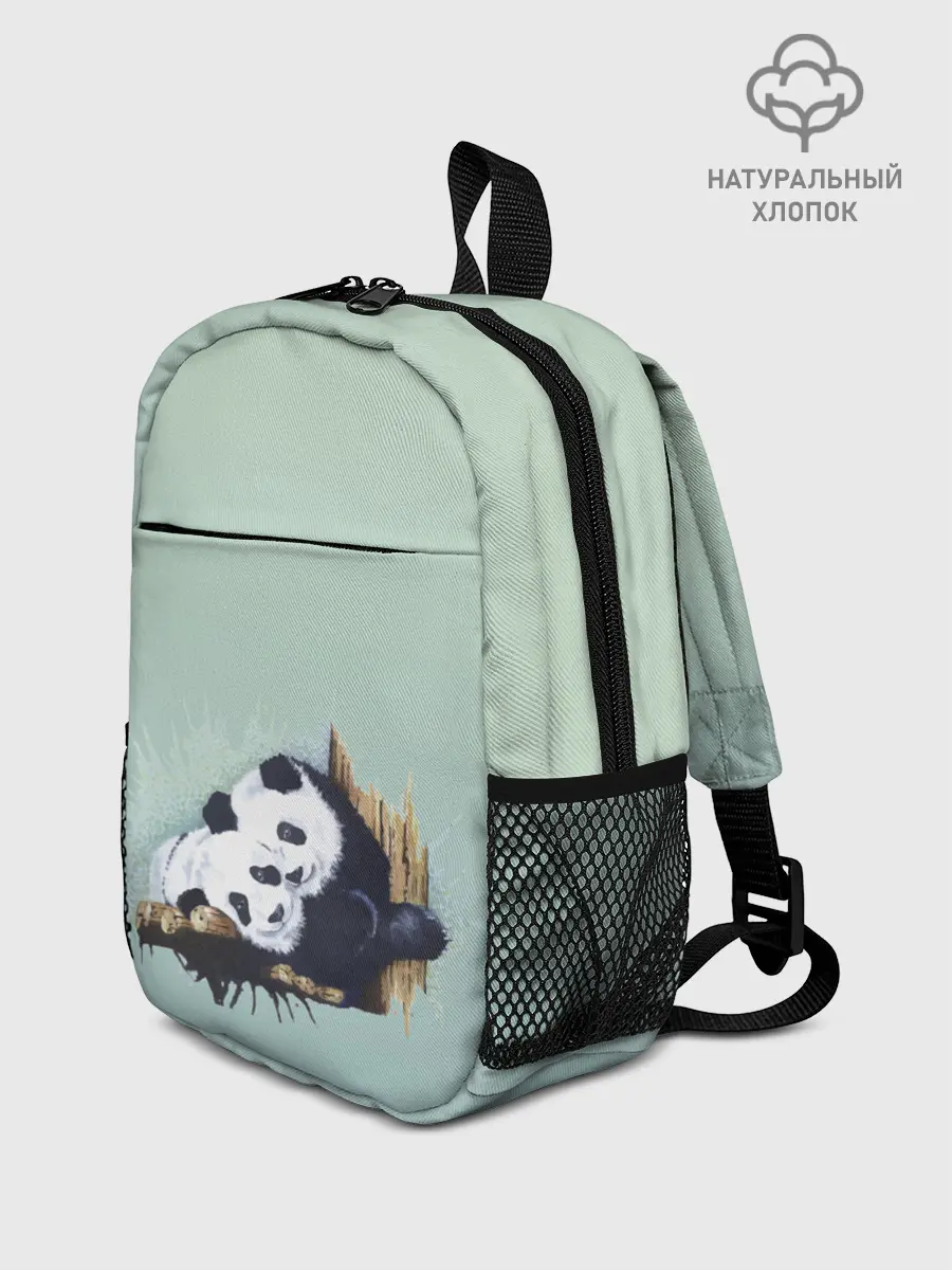 Рюкзак детский / акварельные панды