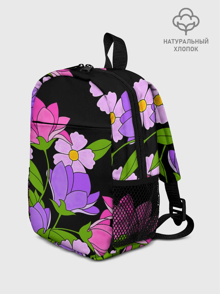 Рюкзак детский / Ночные цветы