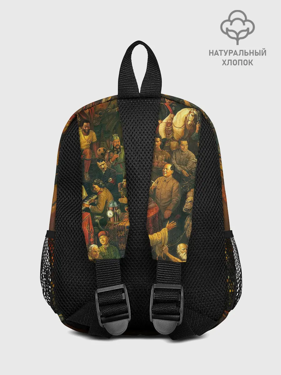 Рюкзак детский / 100 ЗНАМЕНИТЫХ ЛЮДЕЙ КАРТИНА