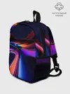 Рюкзак детский / Красочные светящиеся линии