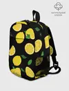 Рюкзак детский / Лимоны на чёрном