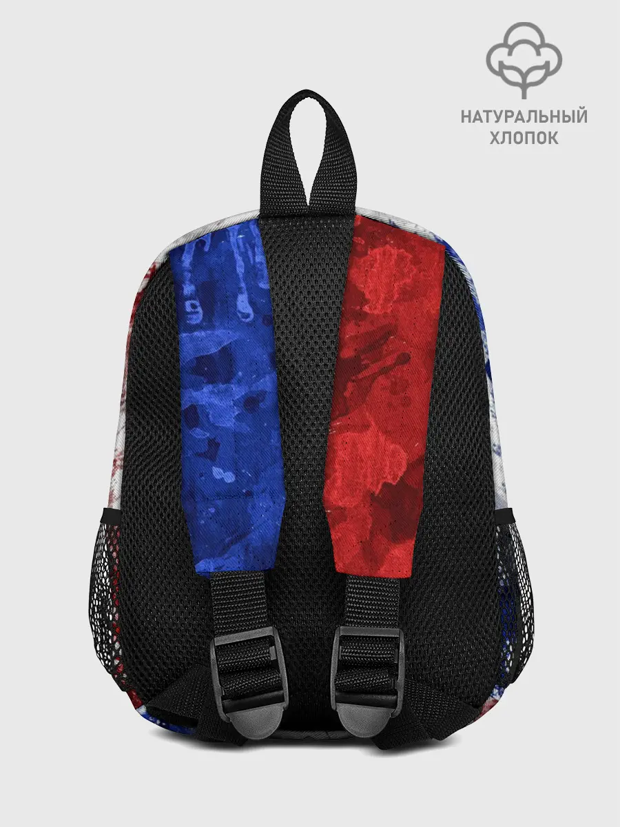 Рюкзак детский / BLUE WHITE & RED