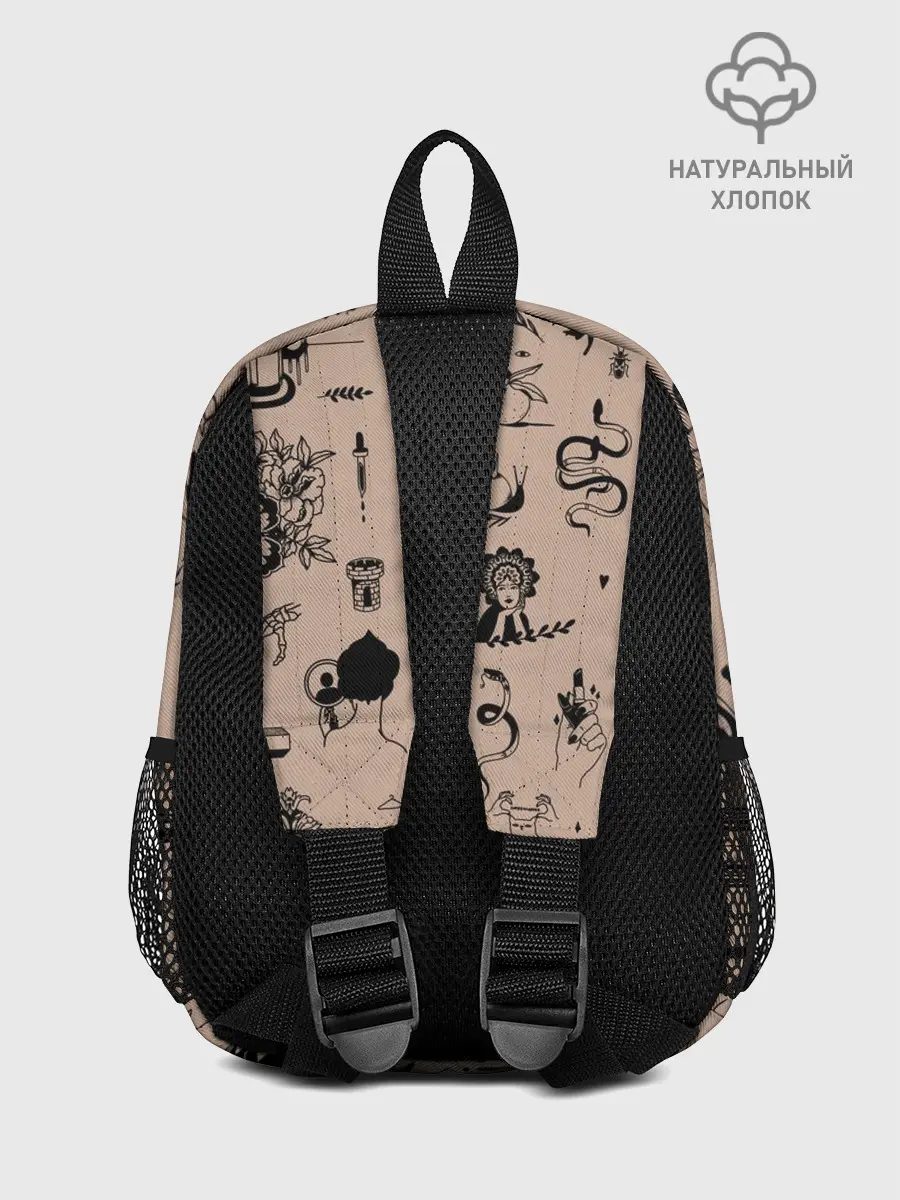 Рюкзак детский / принт в стиле тату