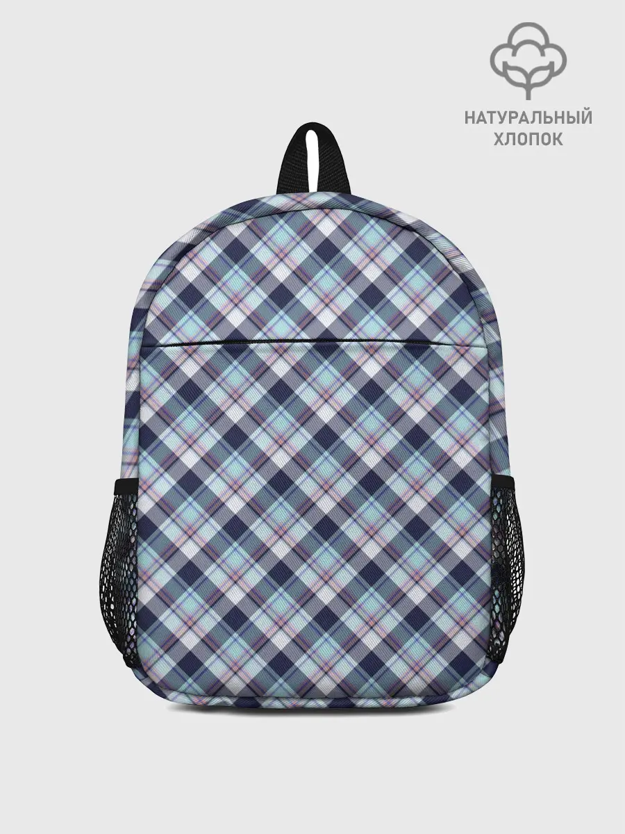 Рюкзак детский / Текстура в клетку