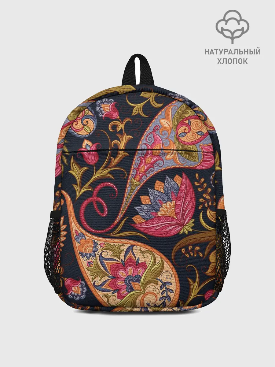 Рюкзак детский / РОСПИСЬ ЦВЕТАМИ