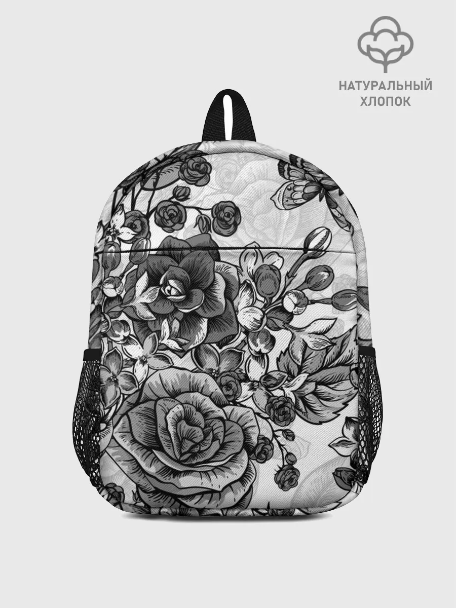 Рюкзак детский / РОЗЫ | ROSES | БАБОЧКИ