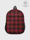 Рюкзак детский / Красная клетка