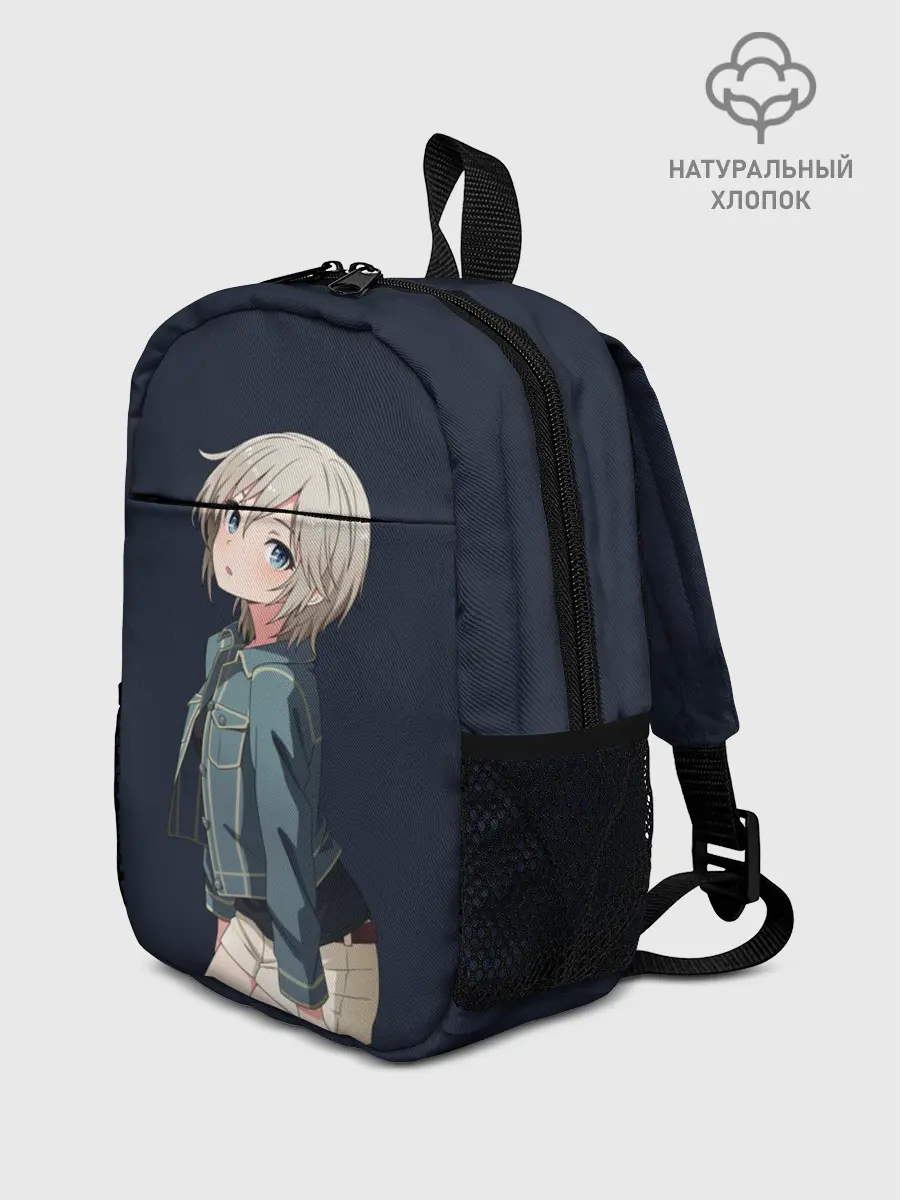 Рюкзак детский / Аниме Тян в джинсовке