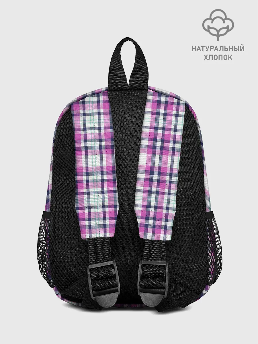 Рюкзак детский / Текстура в клетку
