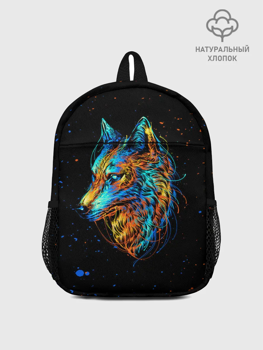 Рюкзак детский / КРАСОЧНЫЙ ВОЛК