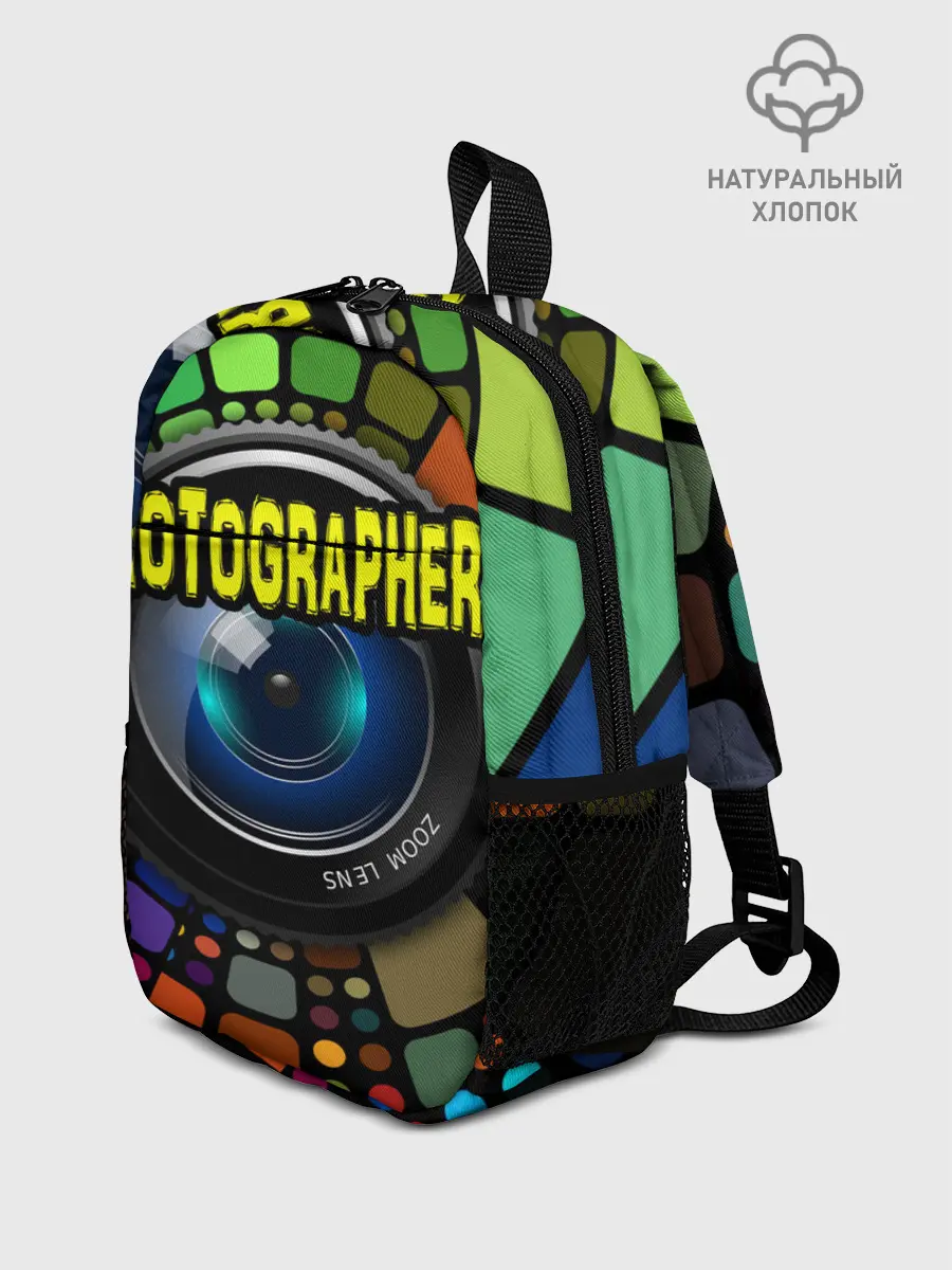 Рюкзак детский / Фотограф и объектив