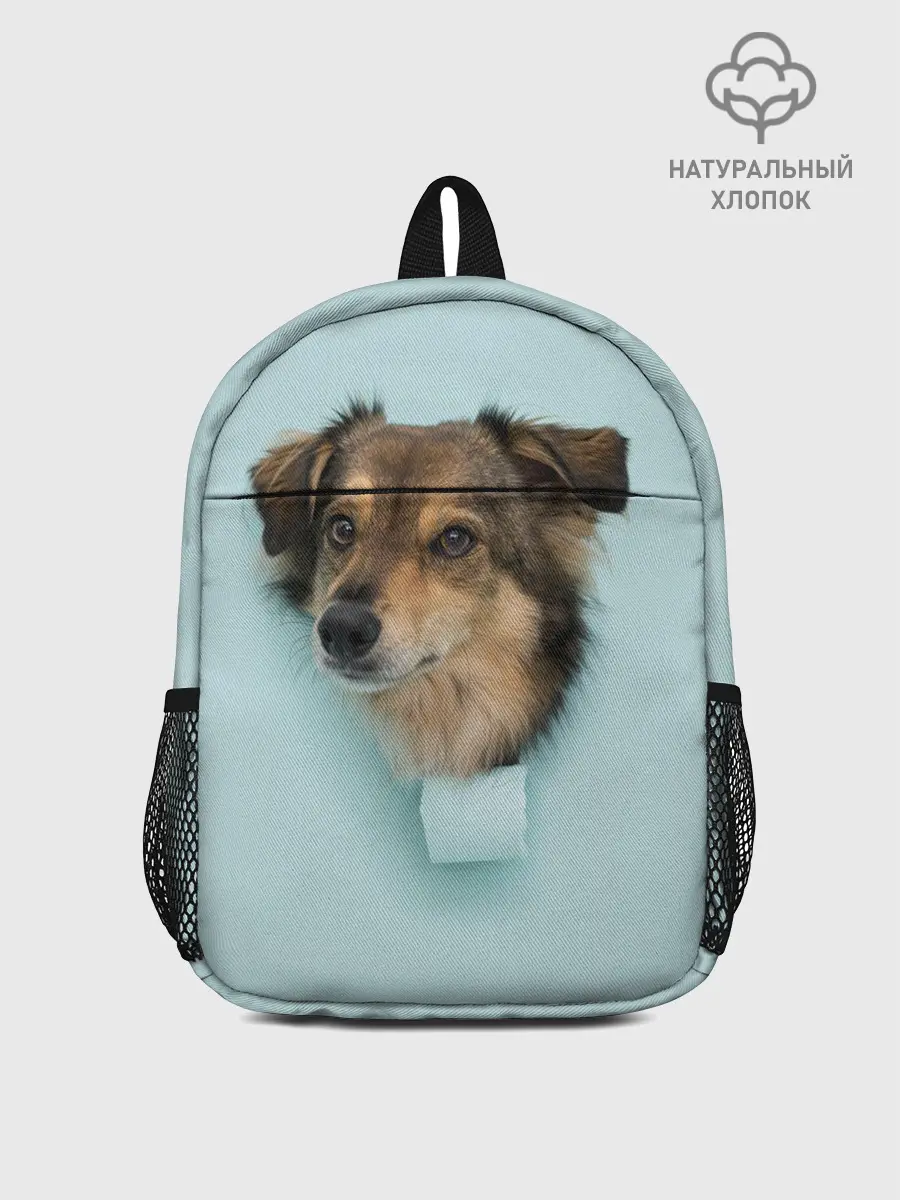 Рюкзак детский / Беспородная Собака дворняга / A Dog