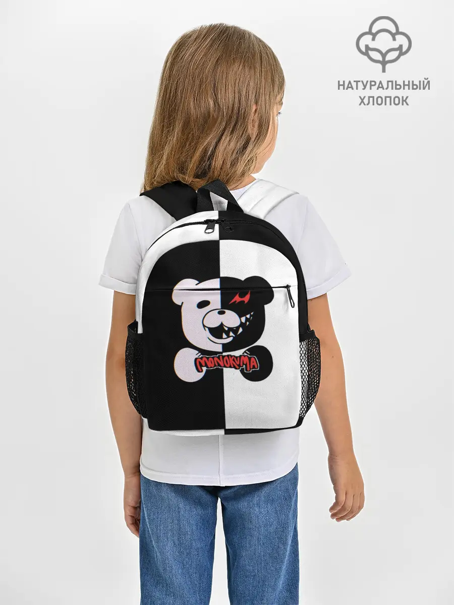 Рюкзак детский / MONOKUMA / МОНОКУМА GLITCH