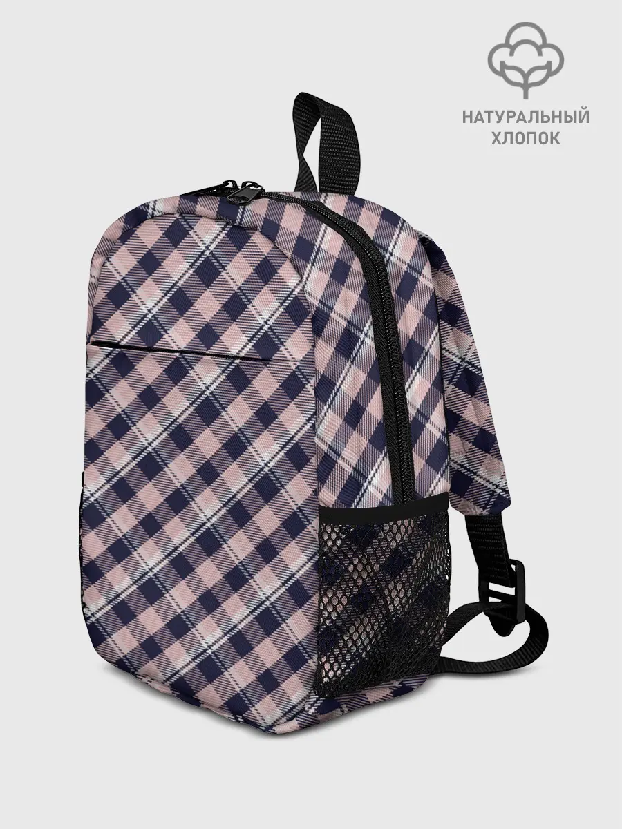 Рюкзак детский / Клеточный узор