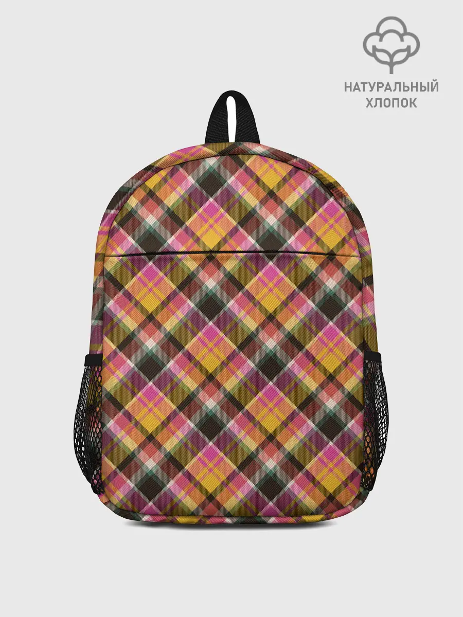 Рюкзак детский / Клеточный узор