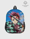 Рюкзак детский / КЛИНОК РАССЕКАЮЩИЙ ДЕМОНОВ