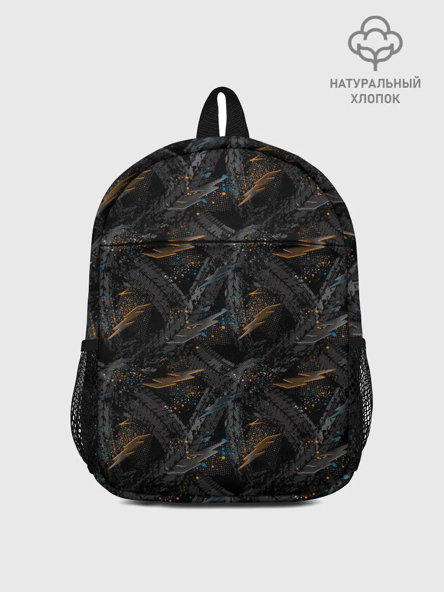 Рюкзак детский / Следы шин велосипеда