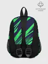 Рюкзак детский / Абстрактный дизайн ,,Зелень