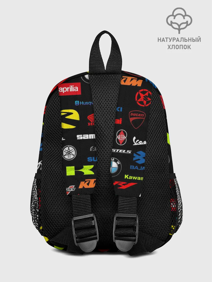 Рюкзак детский / Motorcycle pattern | Мото паттерн