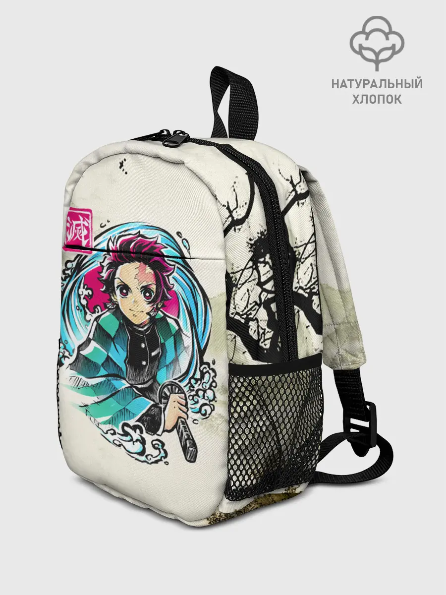 Рюкзак детский / Kamado Tanjiro зарисовка