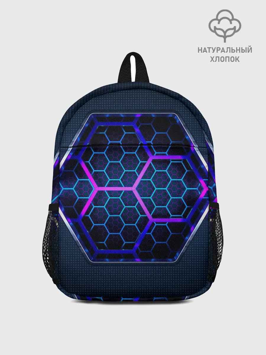 Рюкзак детский / Цветные соты 3D
