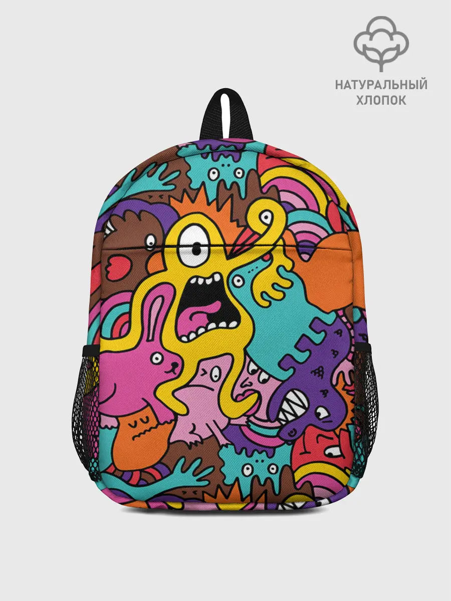 Рюкзак детский / crazy abstraction